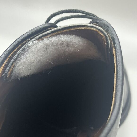 Allen Edmonds Delray Men Size 10.5 B‎ Shoes Black Leather Split Toe Oxford 9564 main image 6